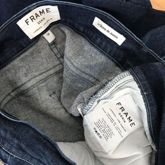Frame • Le Skinny De Jeanne Los Feliz Distressed - Picture 6 of 8